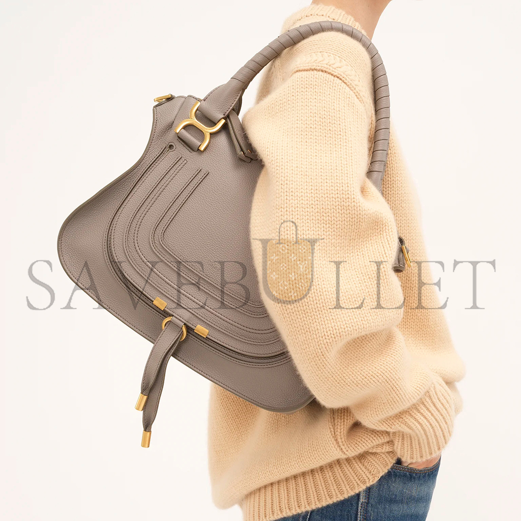 CHLOE MARCIE BAG IN GRAINED LEATHER CHC22AS660I31053 (36*28*12cm) CHLOE MARCIE BAG IN GRAINED LEATHER CHC22AS660I31053 (36*28*12cm)